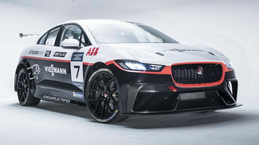  Jaguar I-Pace eTrophy Viessmann Team Germany 2018 года  (фото 5 из 10)